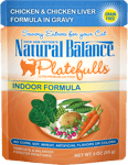 Natural Balance Platefulls Indoor Chicken & Chicken Liver In Gravy